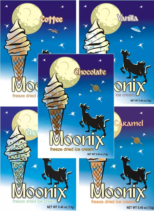 Freeze Dried Ice Cream Moonix