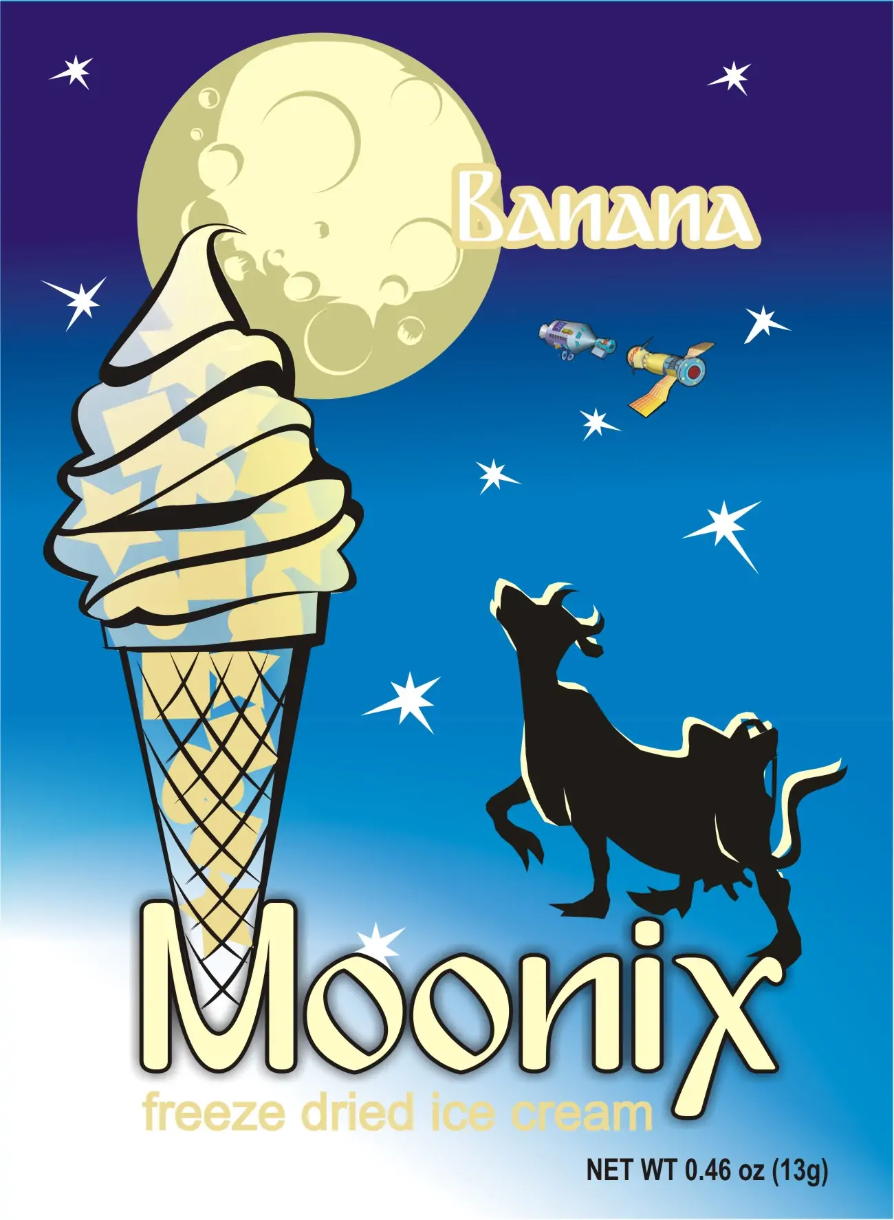 banana freeze dried ice cream