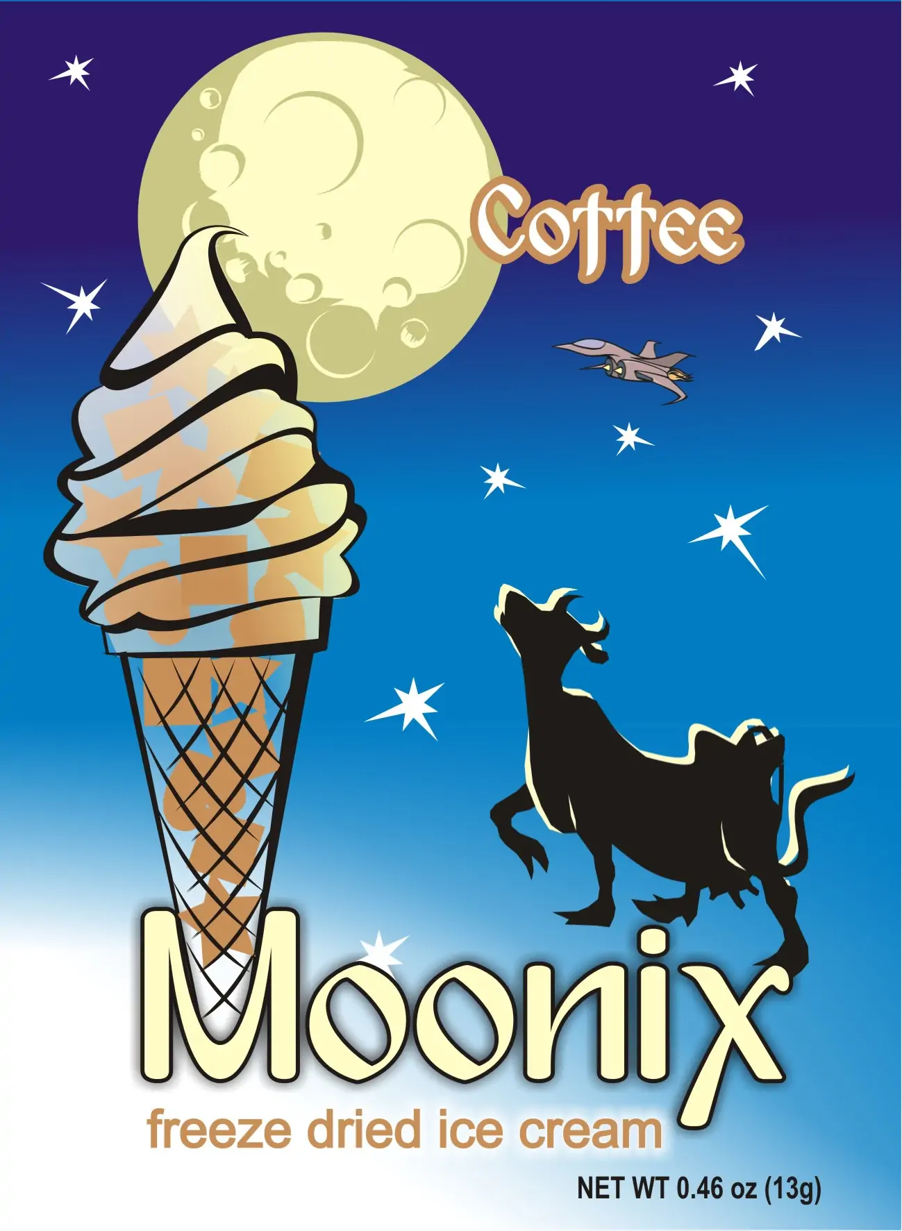 Coffee Freeze Dried Ice Cream