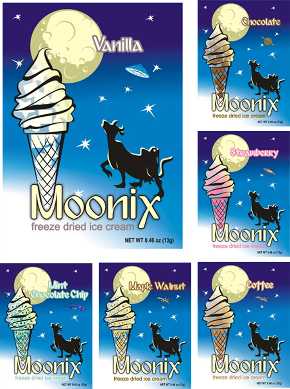 Freeze Dried Ice Cream Moonix