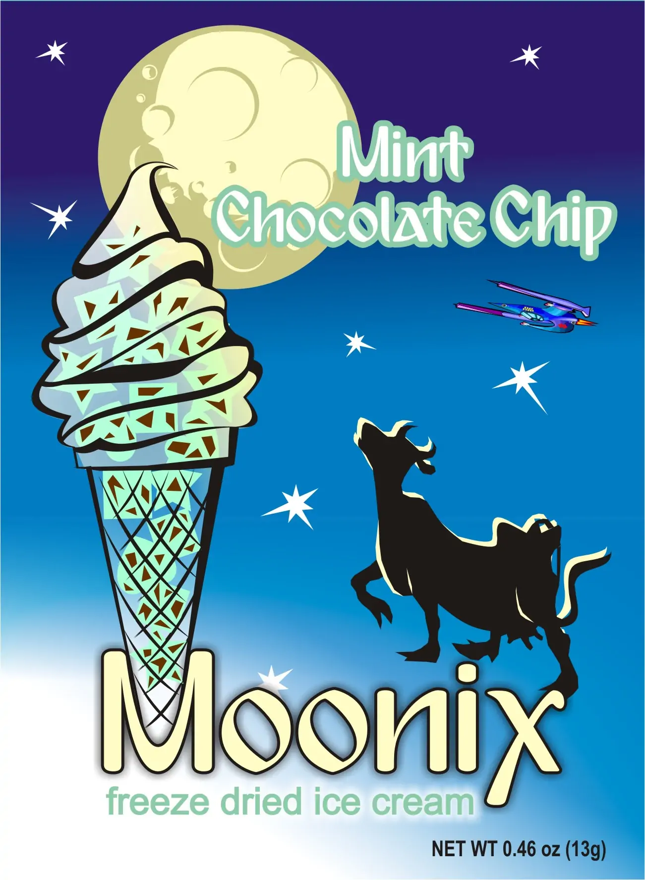 Mint Chocolate Chip Freeze Dried Ice Cream